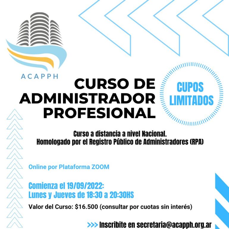 curso administradores consorcios